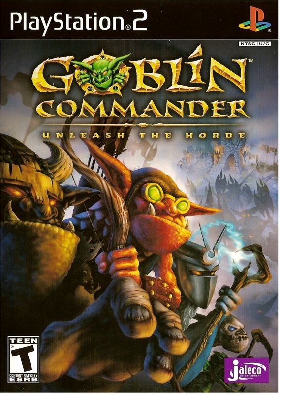 Goblin Commander box art for Gamecube